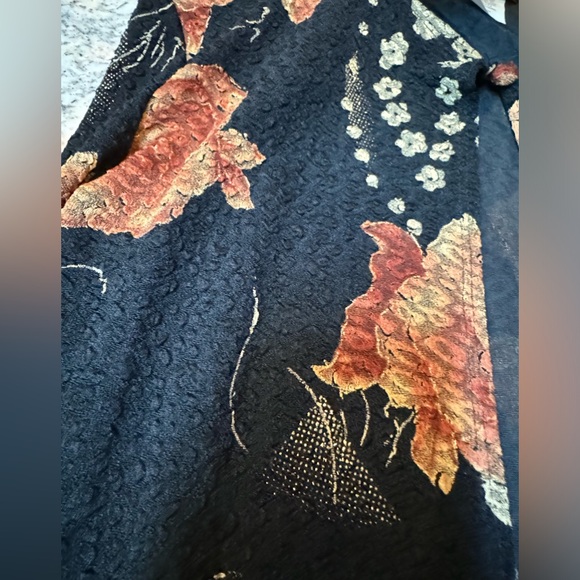 MSK Petite Medium leightweight jacket Floral design with embellishments - Picture 14 of 16